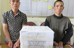 Sơn La: Bắt quả tang 2 đối tượng vận chuyển 16 kg nhựa thuốc phiện 